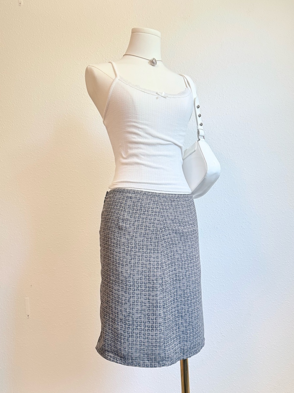 Vintage Old Navy Mini Skirt 90s Minimalist Feminine Chic